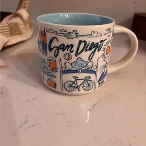 Starbucks San Diego Mug - Blue and White